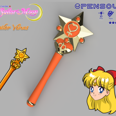 Sailor Venus transformation wand - Pretty guardian