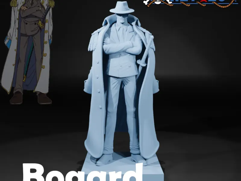 Bogard fanart - One piece - 3d Print