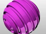 MODERNES DEKOR 3D KUGEL-2