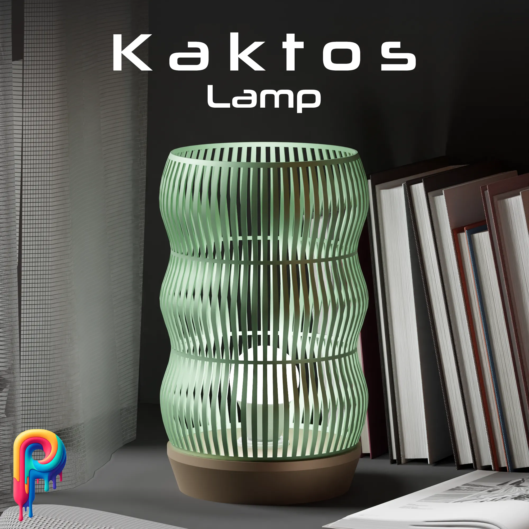 Kaktos Lamp by Polymeria