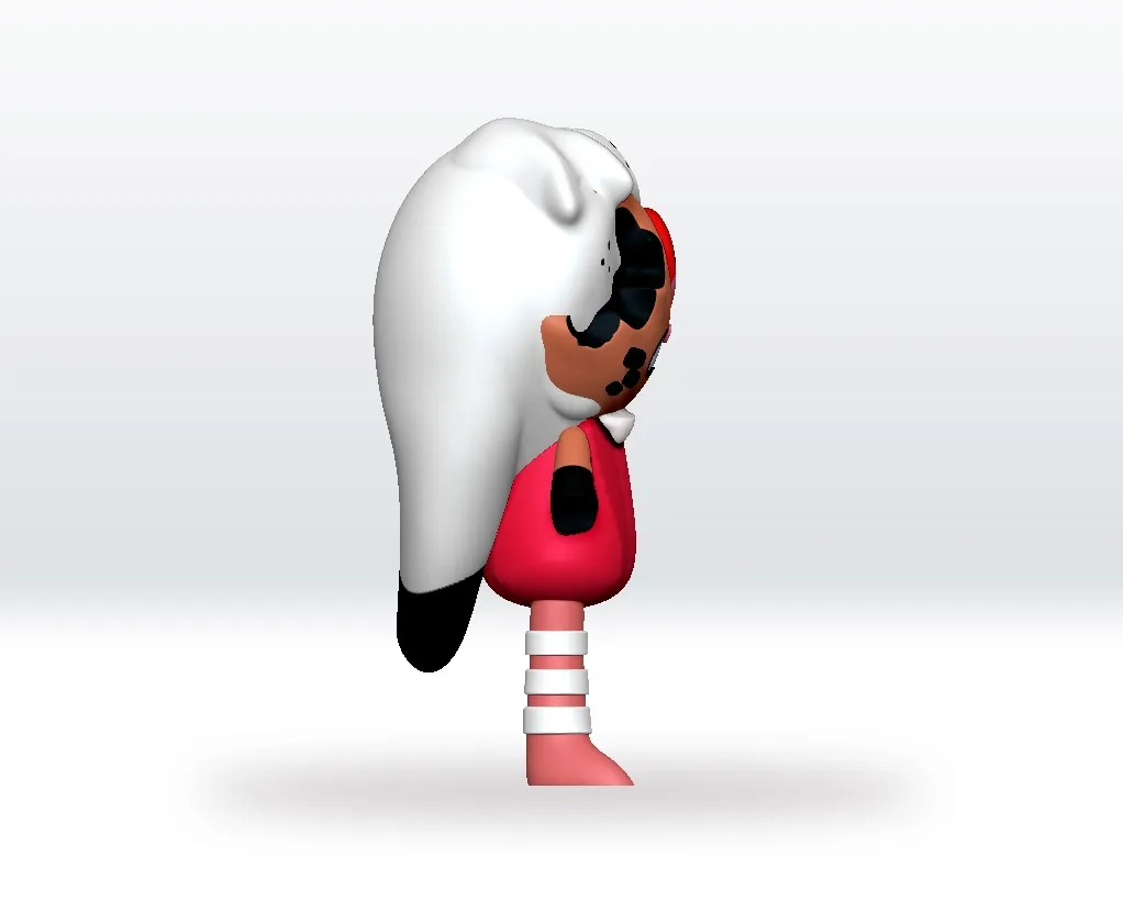 Twisted Ginger Dandy's World 3D STL Model Fanart STL file