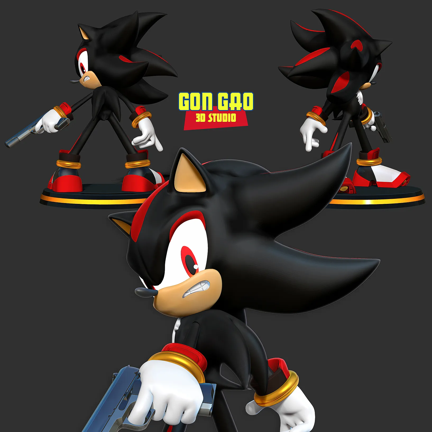 Shadow in Sonic the Hedgehog 3