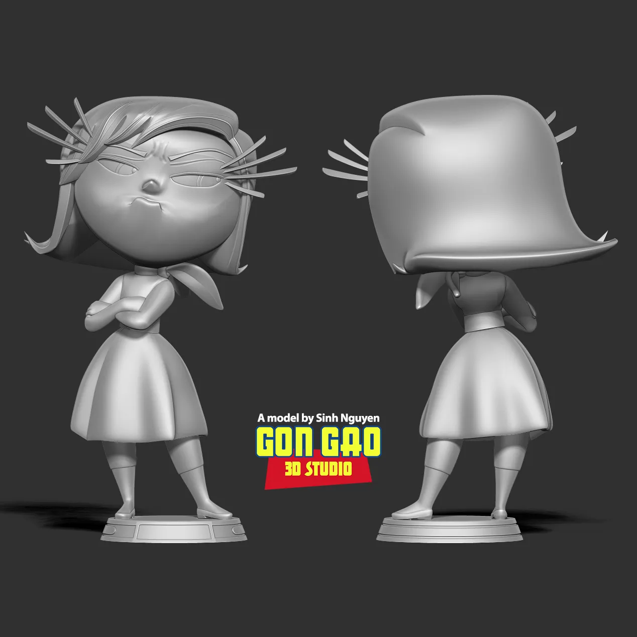 Disgusto - Fanart di Inside Out 2