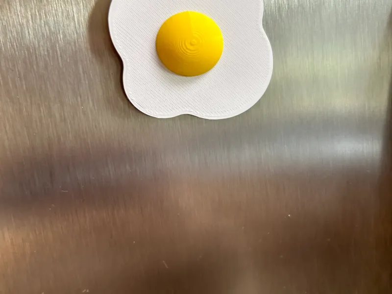 Fried Egg Magnet