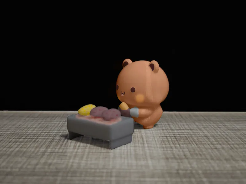 Couple Bear-Dried sweet potatoes_bubu