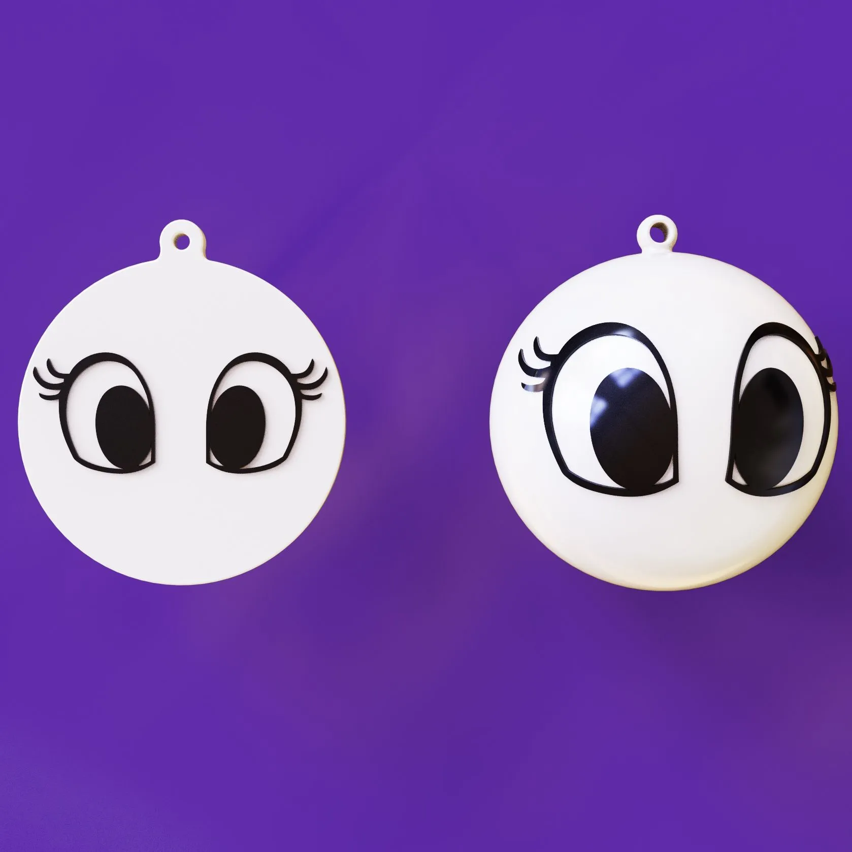 CiCi Christmas tree ornament and keychain-7