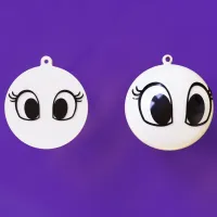 CiCi Christmas tree ornament and keychain-7