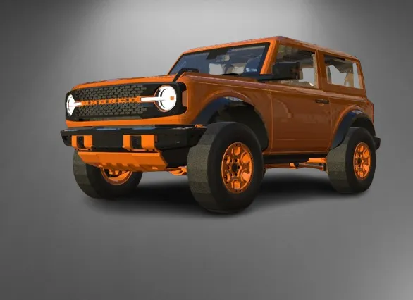 Ford Bronco 2021 STL