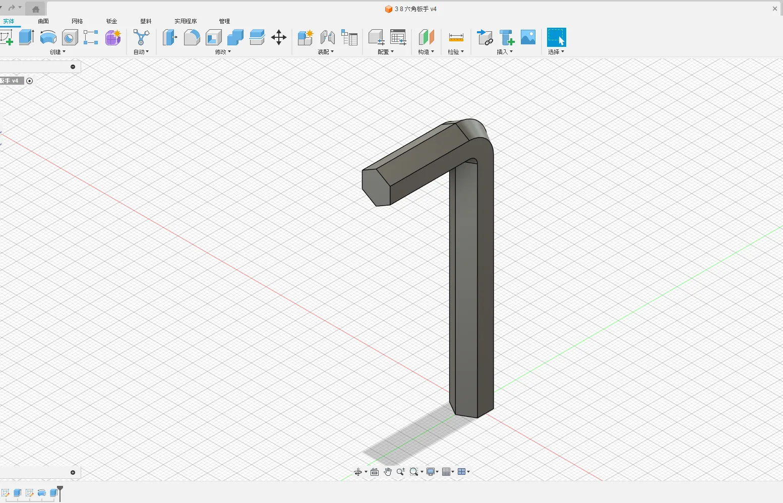 Hex Wrench Set - 3/16′′ to 1/2′′