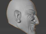 Marvel Legends Vulture head holes have been drilled-1