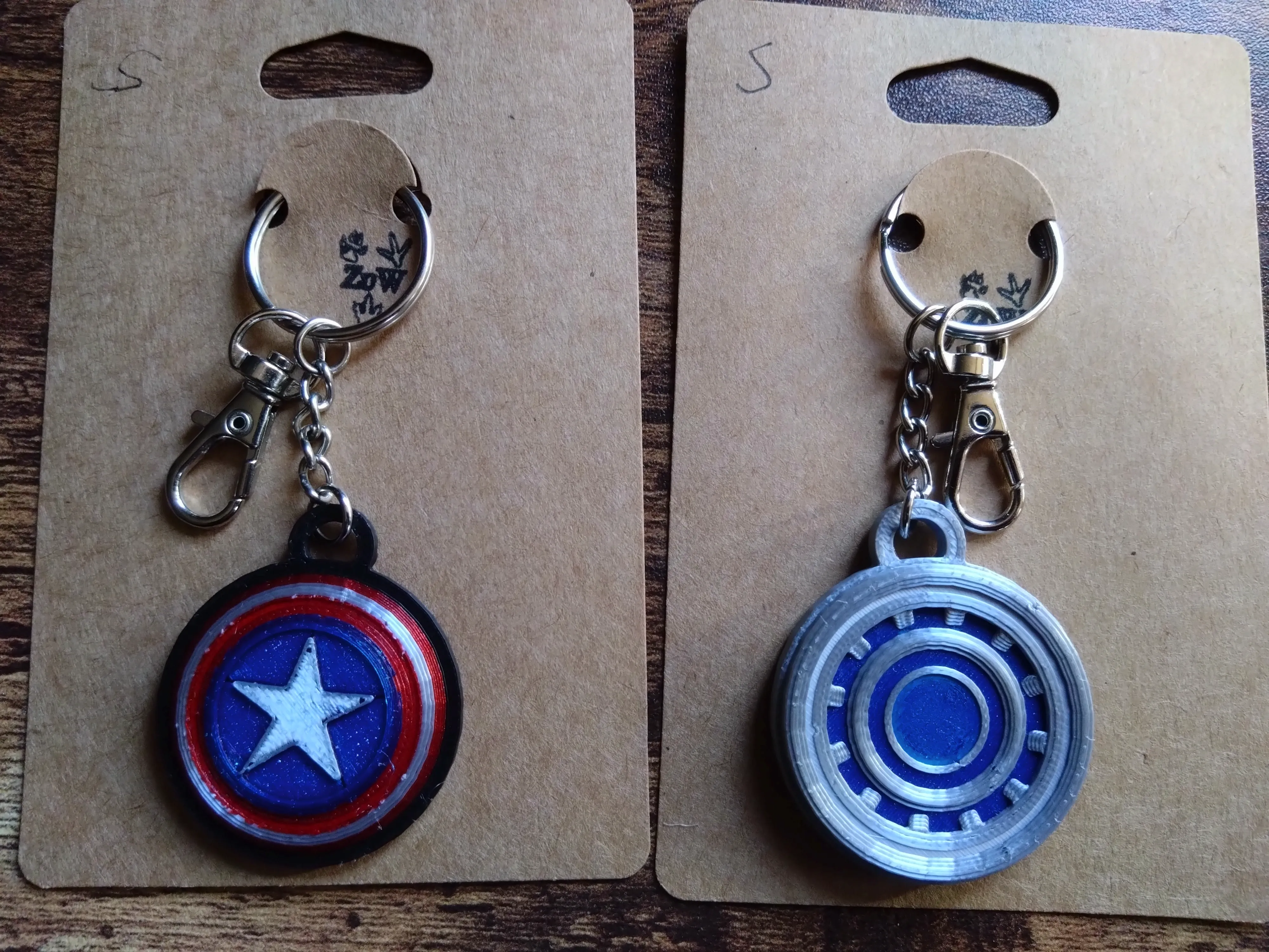 Assorted marvel Charms