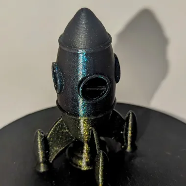 Rocky The Small Rocket Ship Calibration Test Settings Benchy-1
