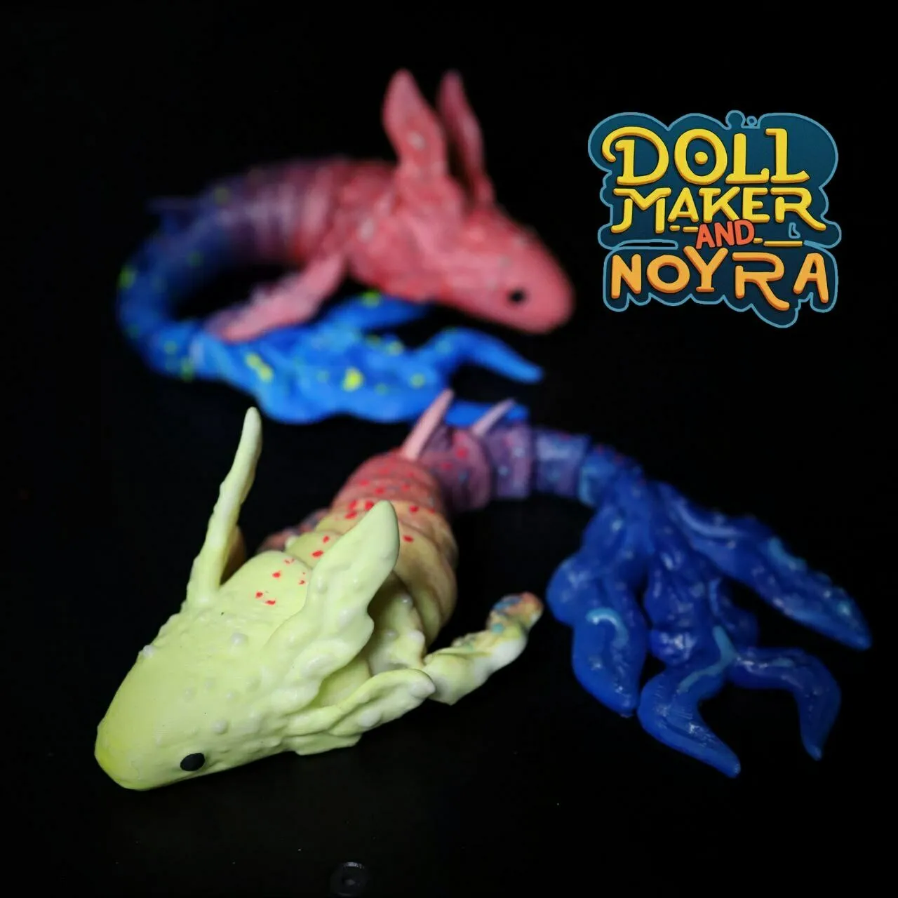 Flexi articulated and print on place magic carp koi