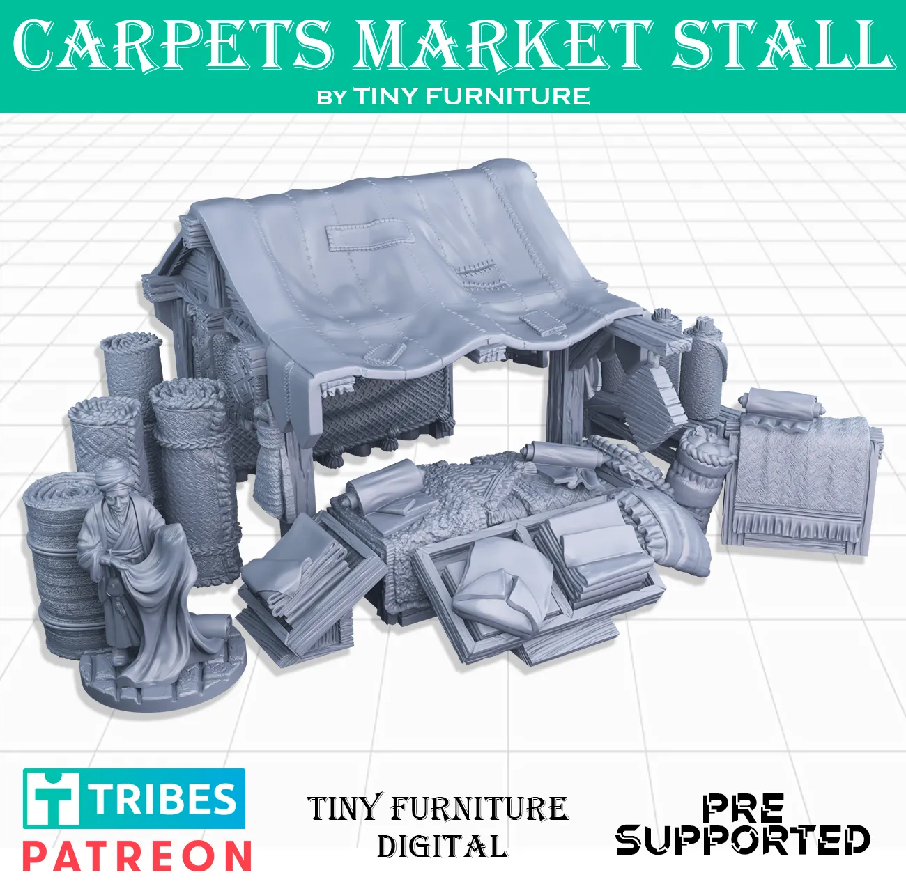 Carpets Market Stall