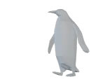 Low Poly Standing Penguin-4