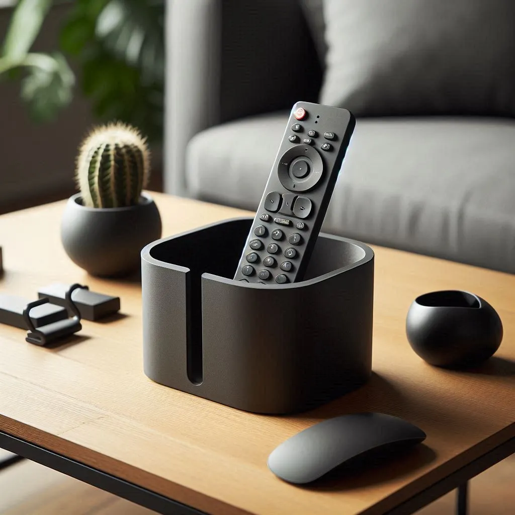Modern Remote Control Holder – Sleek and Practical Storage