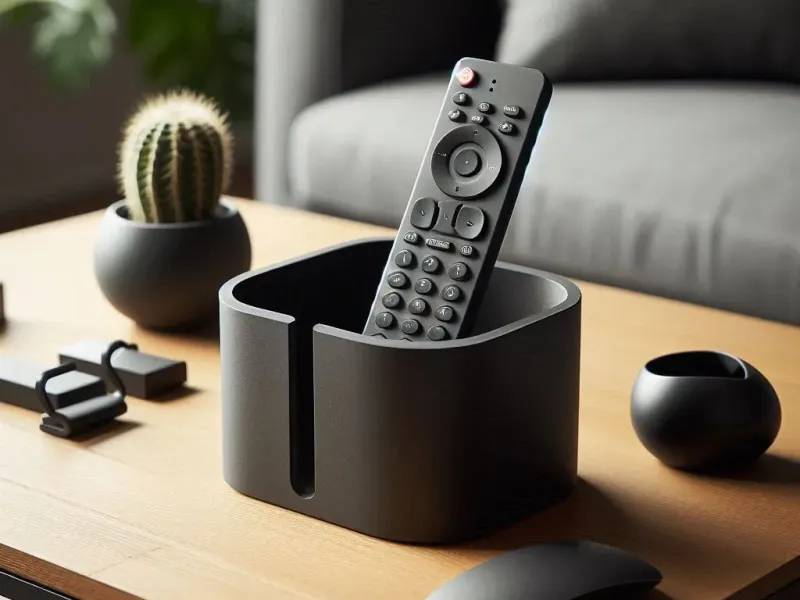 Modern Remote Control Holder – Sleek and Practical Storage