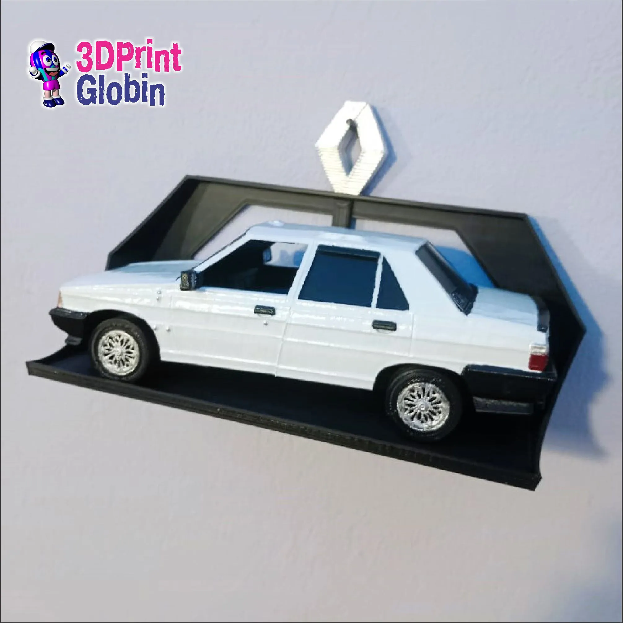 Renault 9 Super - Incluye Soporte de Pared
