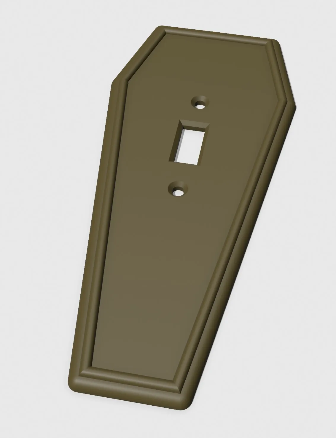 Coffin Light Switch Plate 2.0