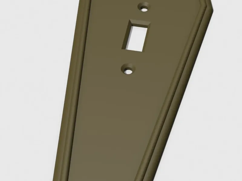 Coffin Light Switch Plate 2.0
