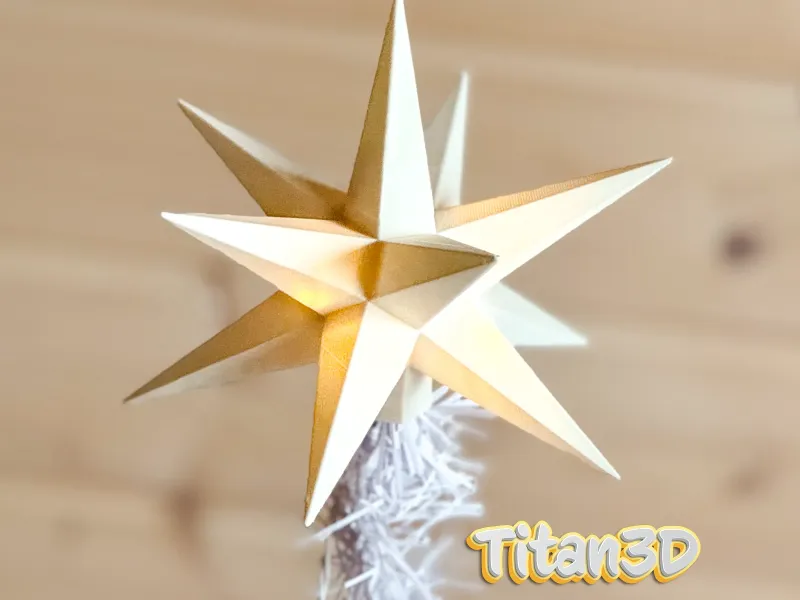 クリスマスツリー・スター・トッパー