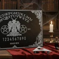 The Oracle of Baphomet - A high-detail Ouija & Spirit Board.-0