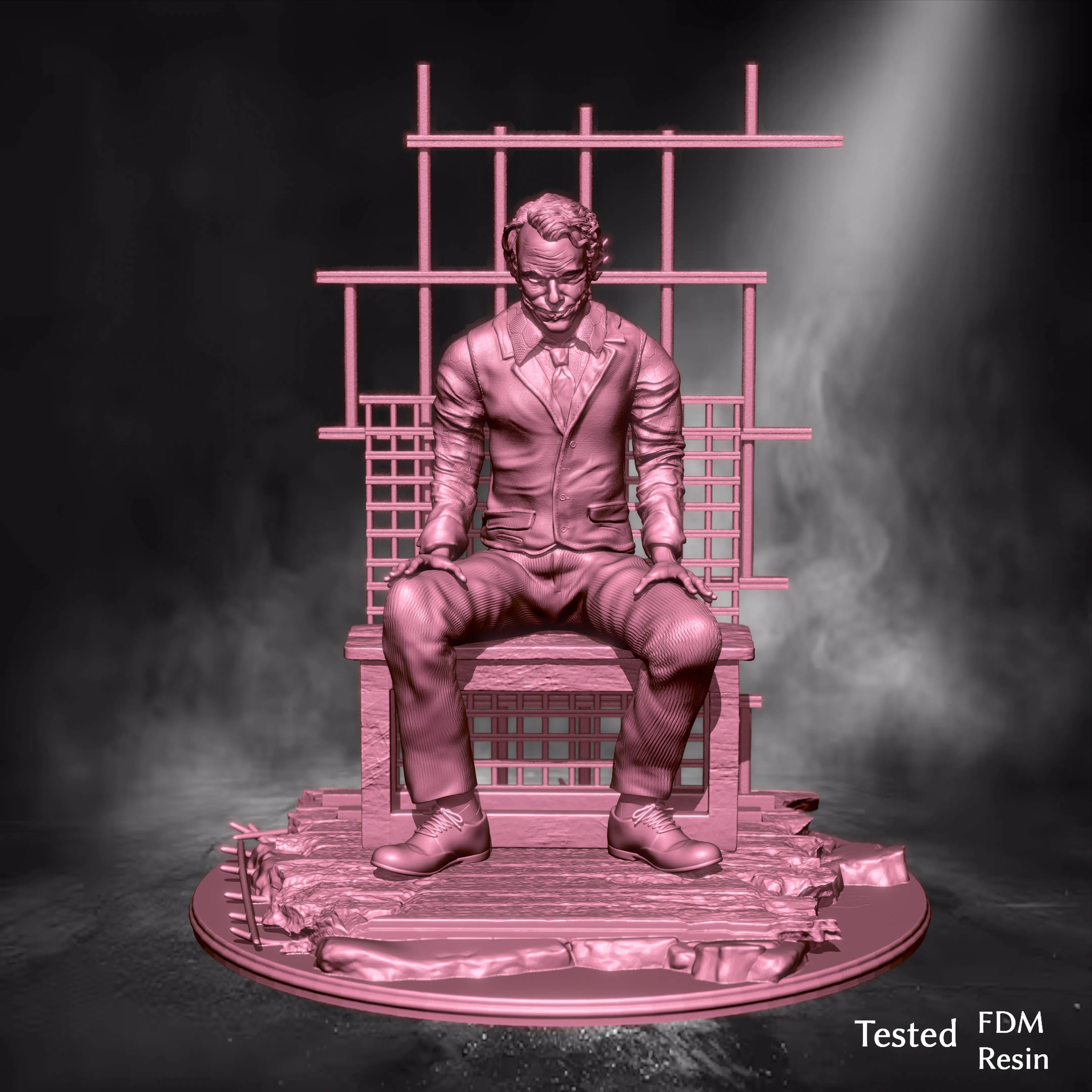 The Joker Bust – The Dark Knight (Heath Ledger) Fan Art 🃏🔥