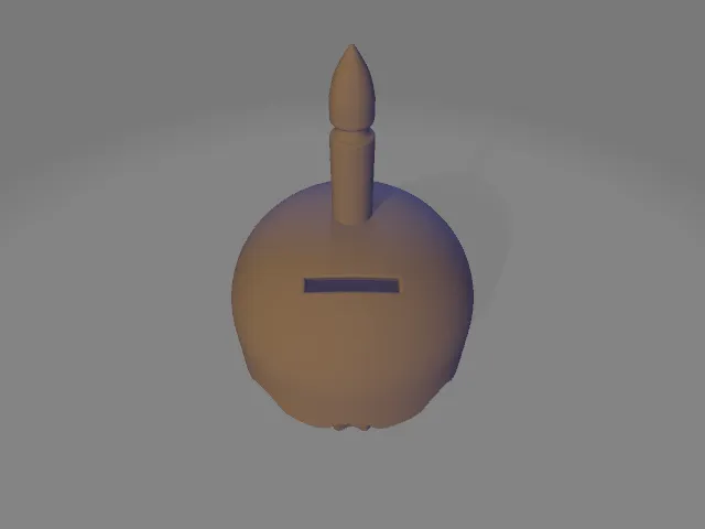 Piggy Bank Cupcake fnaf