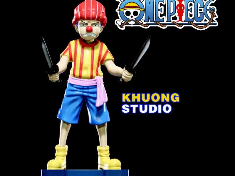 巴基与基德同人图 - 海贼王 - 3D打印