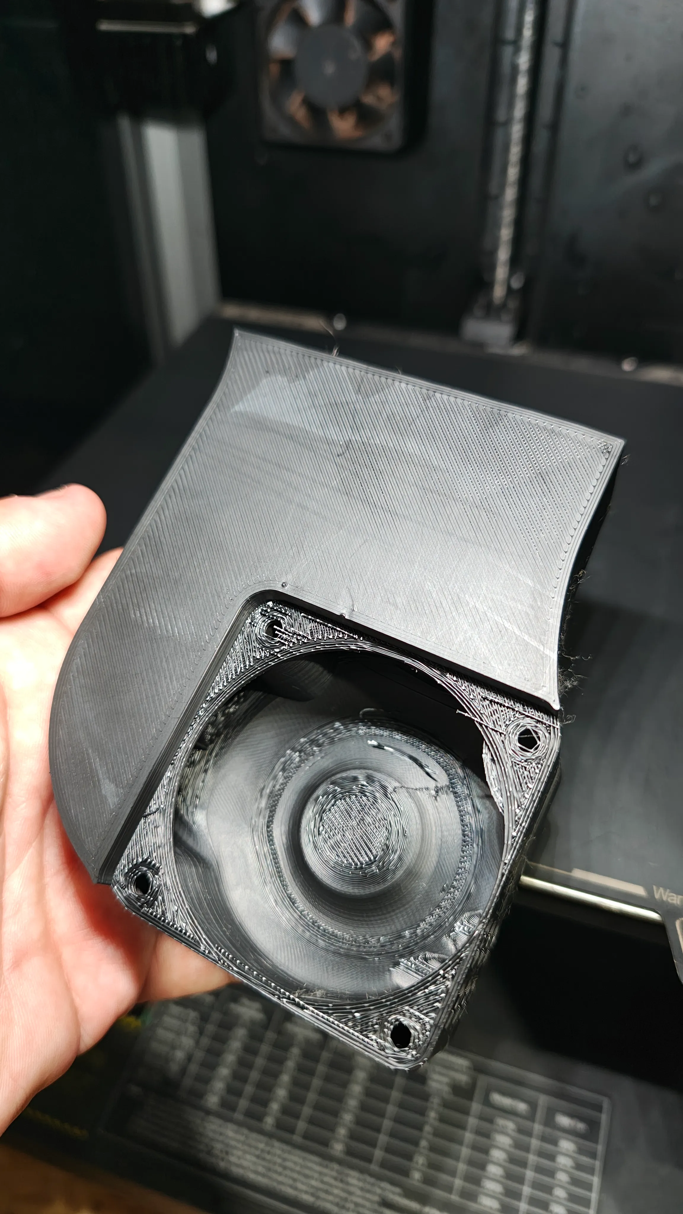 3D Printer Files | 3MF File | Rear Fan high-flow redirector and ...