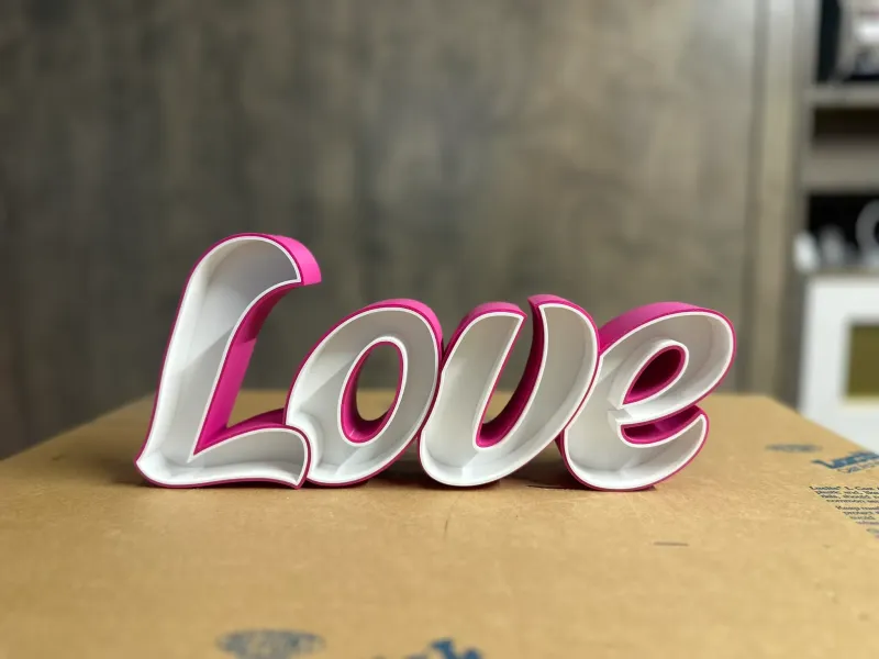 Love LED Channel letter sign
