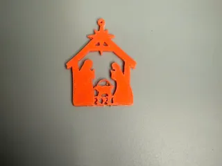 Nativity 2025 Tree Ornament