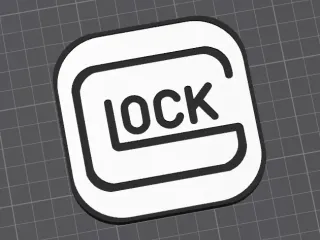 Glock Logo Coaster