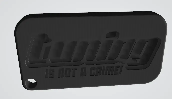 Tuning is Not a Crime Anhänger 3