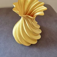 Large Spiral Vase 3, Watertight, Plant Pot (PERSONAL USE)-1