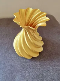 Large Spiral Vase 3, Watertight, Plant Pot (PERSONAL USE)-1