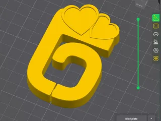Table hanger Heart