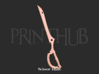 Scissor Blade Cosplay Kill la Kill 3d print model