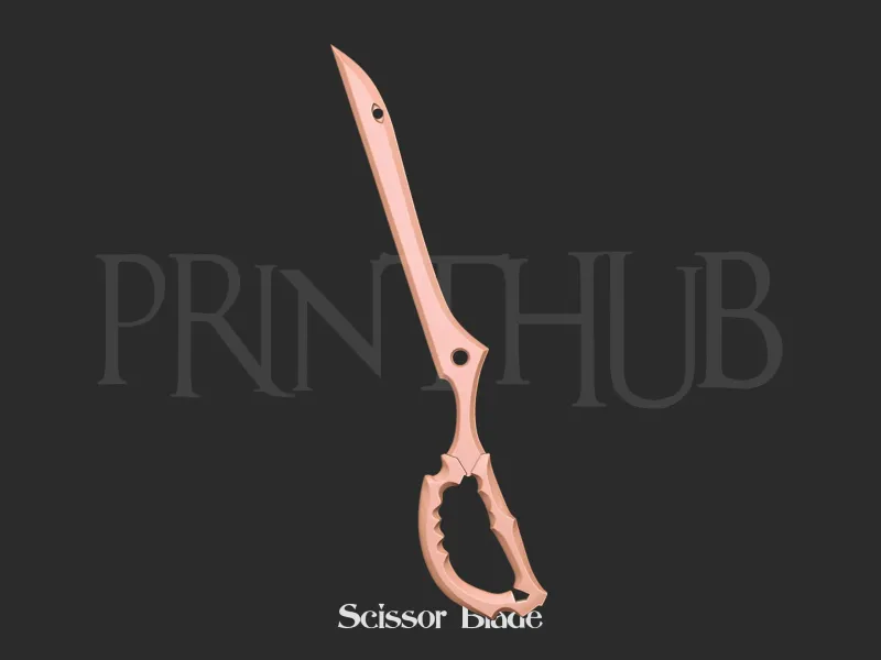 Scissor Blade Cosplay Kill la Kill 3d print model