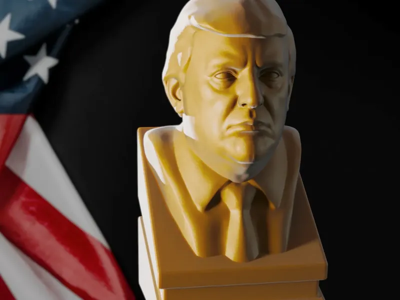 Donald Trump Bust