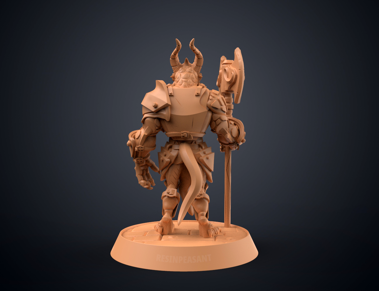 Dragonborn - DnD miniature, 3D models download