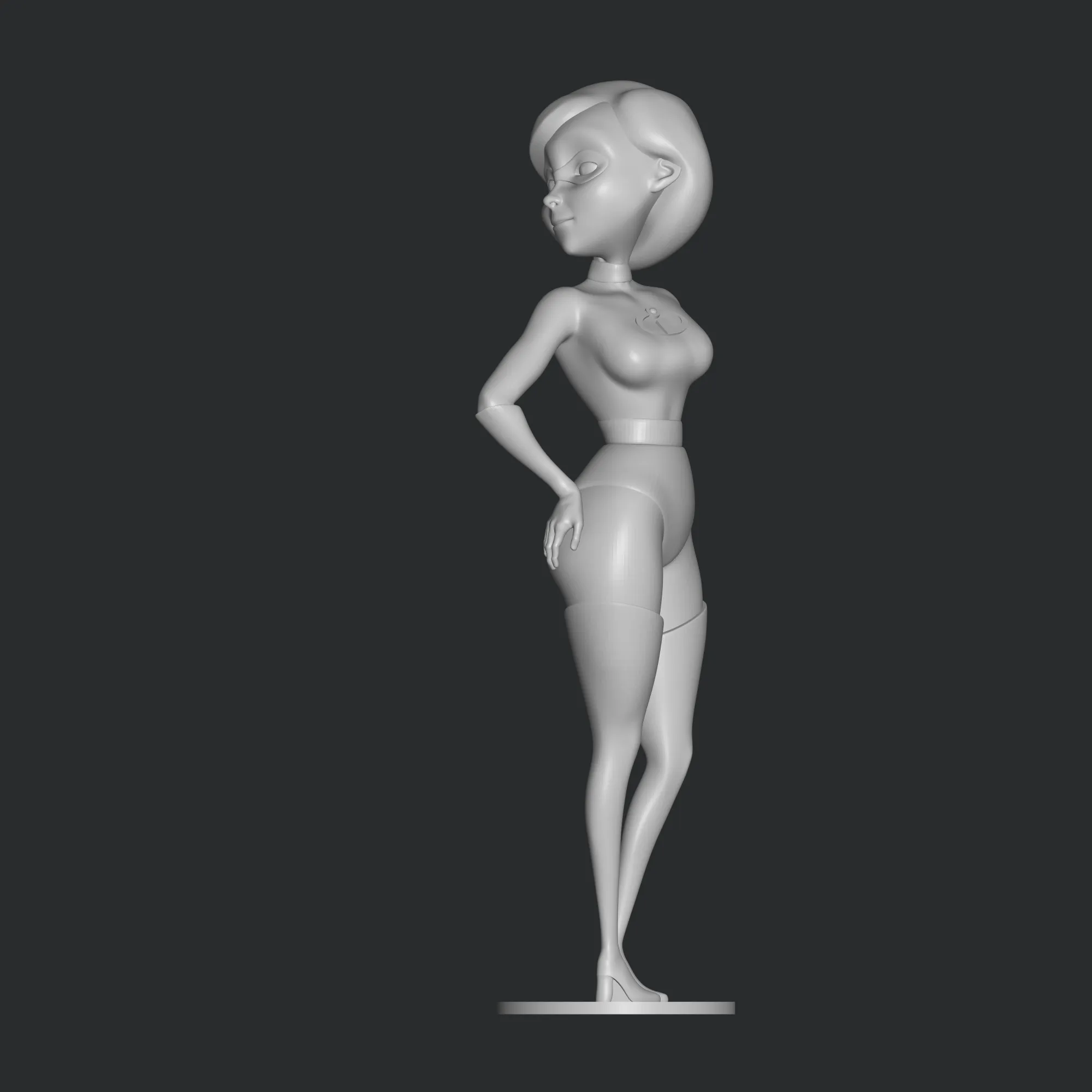 Elastigirl Helen Parr Incredibles Stl file 3d Printing
