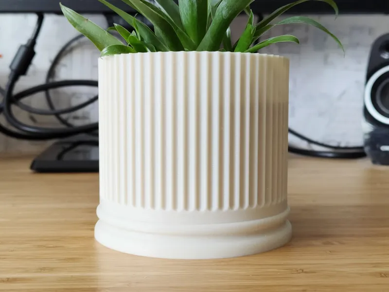 Greek column Pot and Planter - Ancient design - Vase mode