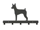 Key holder (miniature pinscher)-0