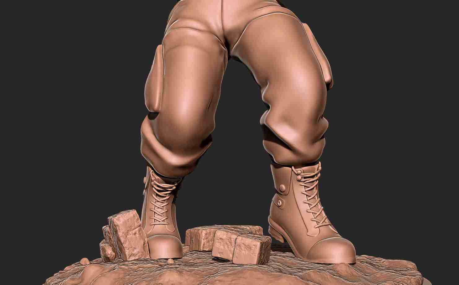 GUILE from street fighter | 3D Print Model