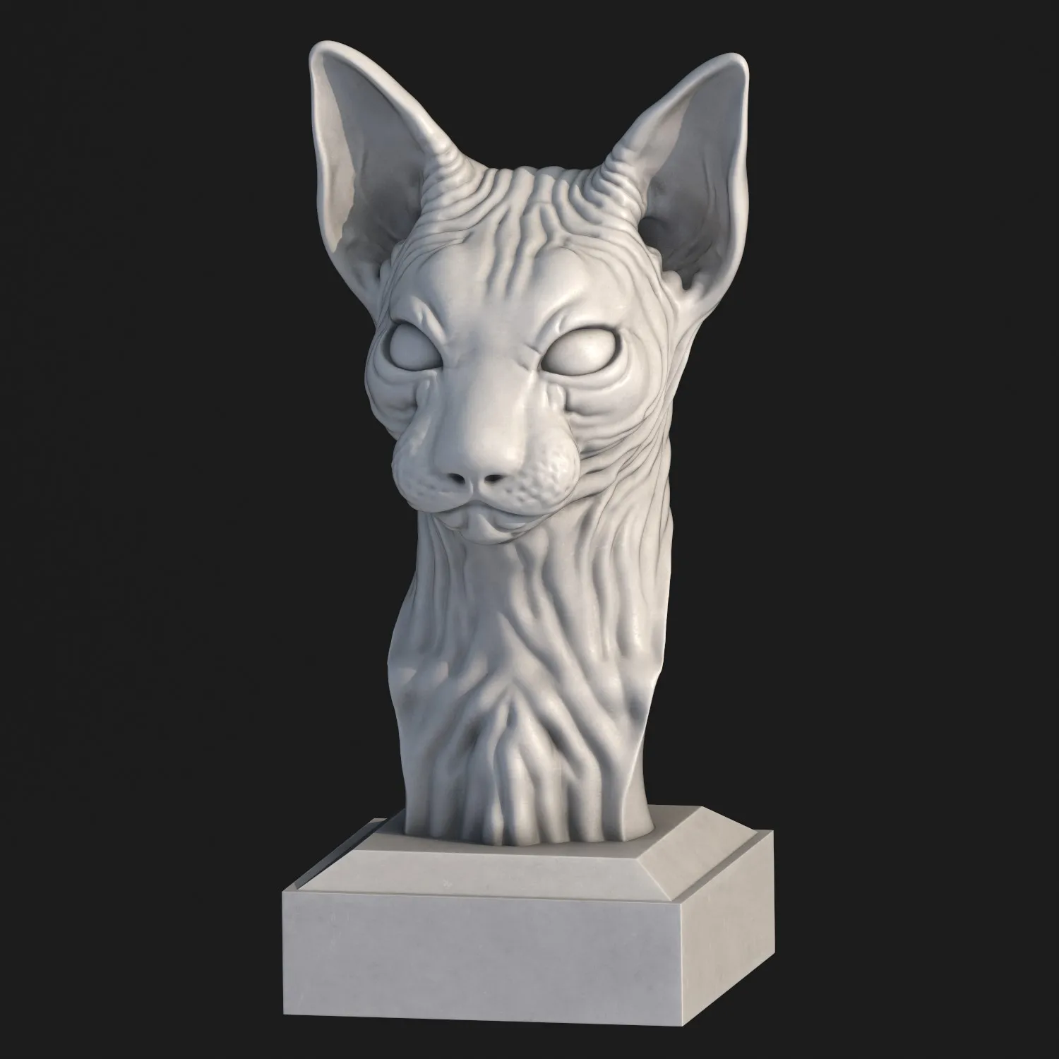 SPHYNX CAT SCULPTED