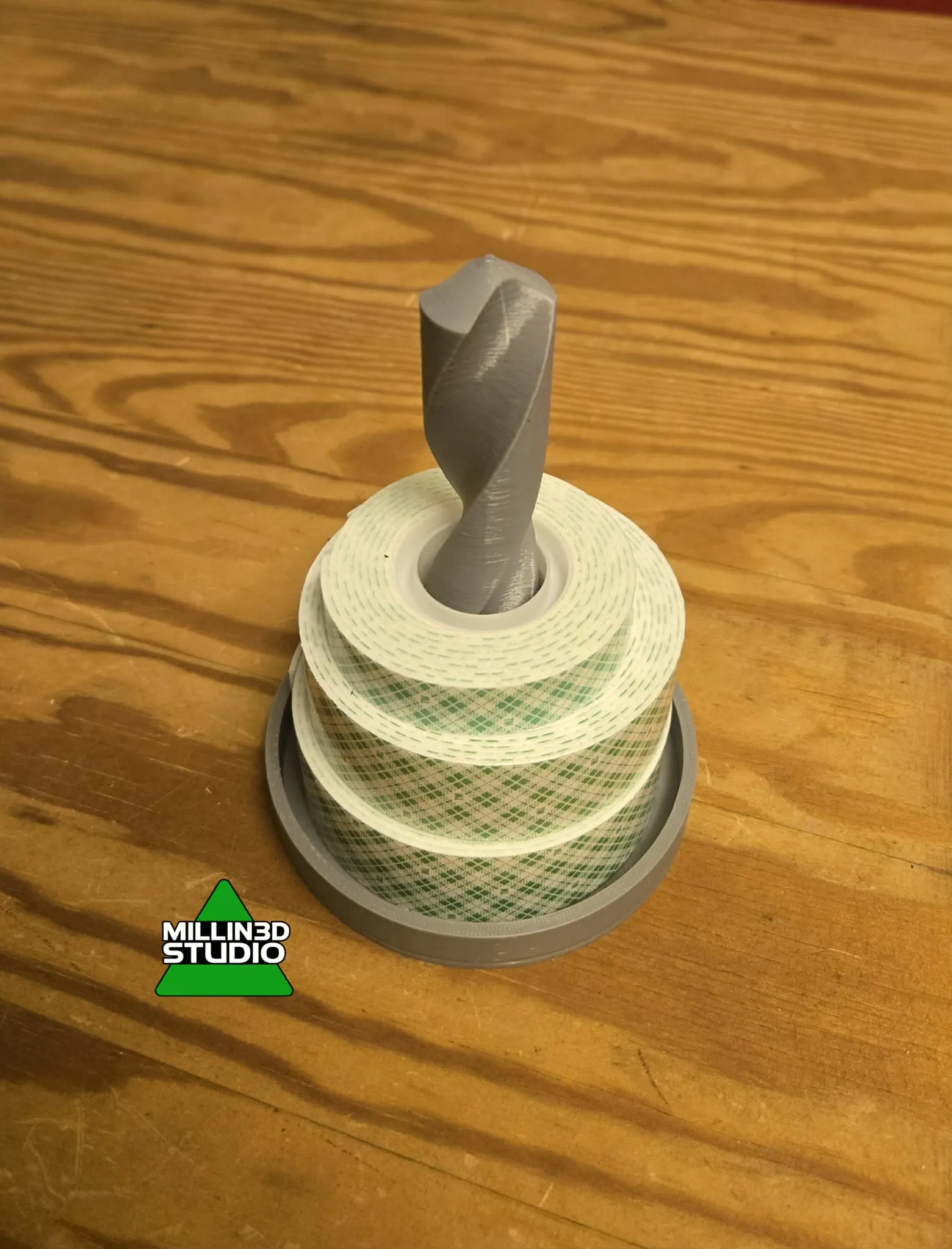 Drill Bit Tape Roll Holder-1