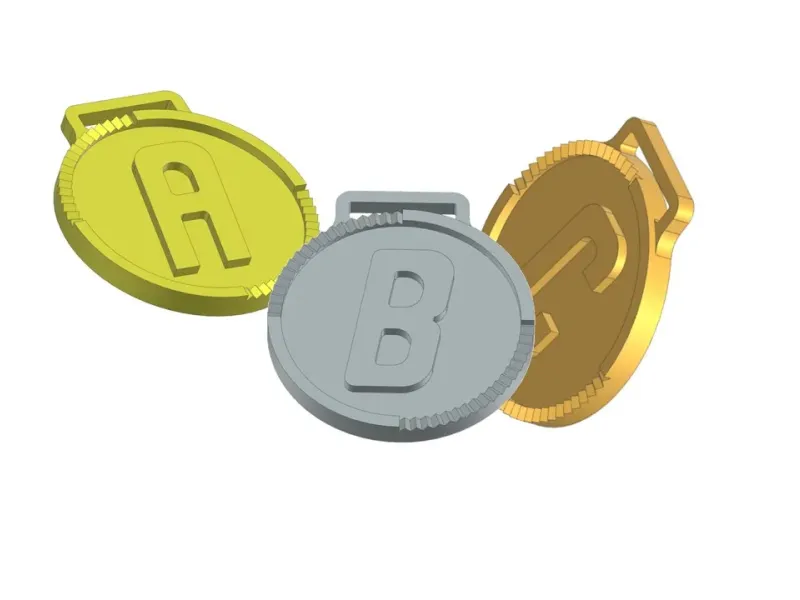 Medals Letters A to Z