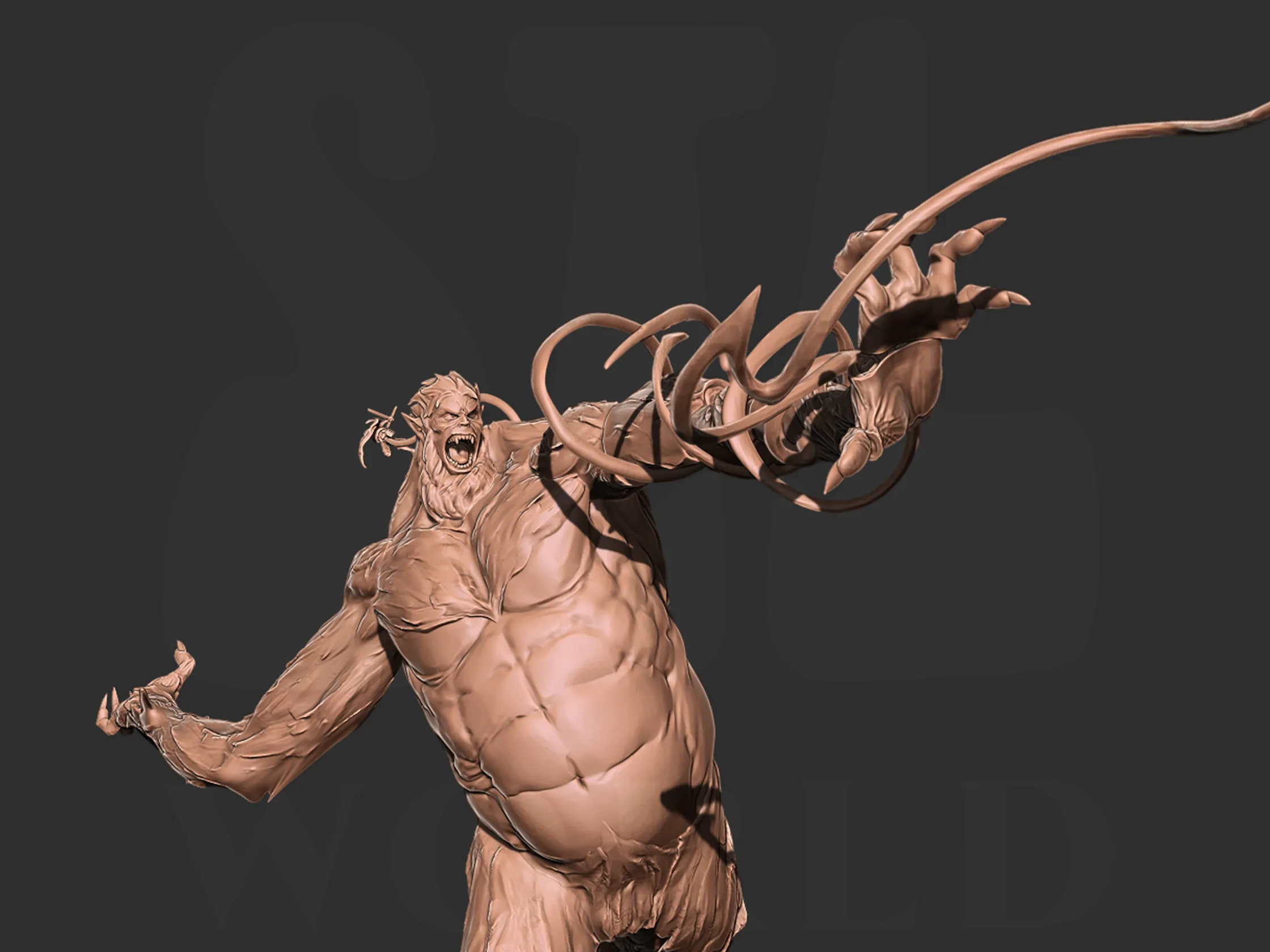 Zeke Beast Titan-Shingeki no Kyojin 3d print model