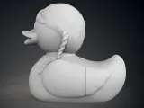 Cute Wednesday Addams Rubber Duck-4